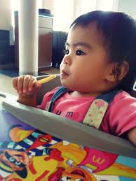 baby with french fry